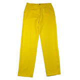 Marc Ellis Solid Color Pants with Adjustable Waistband Yellow for Girls