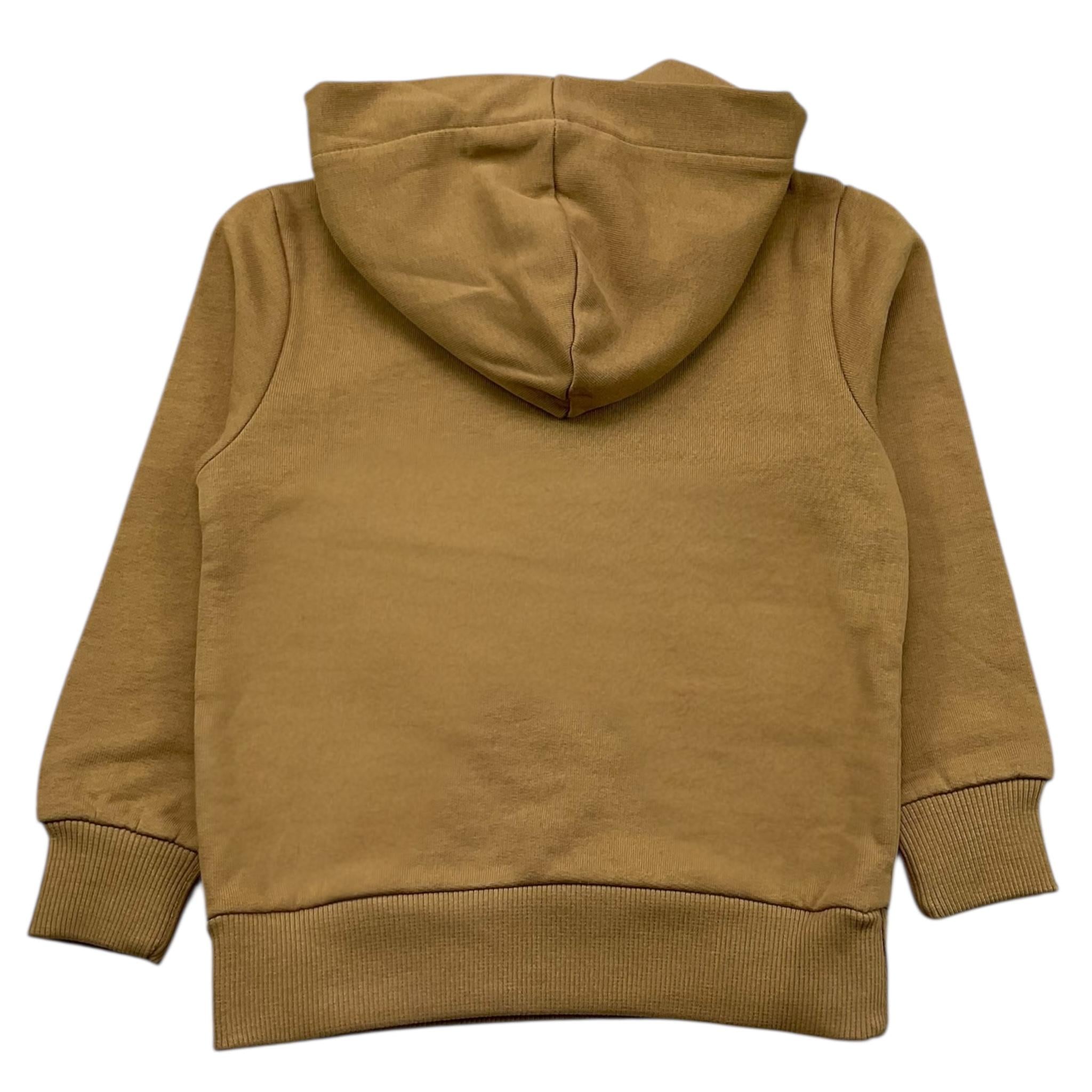 MAISON 9 PARIS felpa chiusa con cappuccio tinta unita con logo Biscotto per Bambino F70049 BISCOTTO MAISON 9 PARIS 