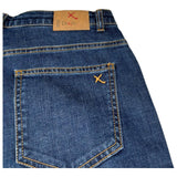 Dixie Jeans Tinta Unita Modello Palazzo per Bambina PHF2F57G34 BLU DIXIE 