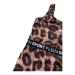 Plein Sport Swim Costume Intero Fantasia Maculata per Bambina PS25KGP04 MARRONE PLEIN SPORT SWIM 