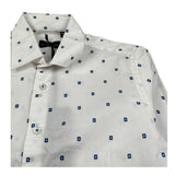 Manuel & Frank Camicia Manica Lunga Tinta Unita per Bambino MF3376R BIANCO MANUEL & FRANK 