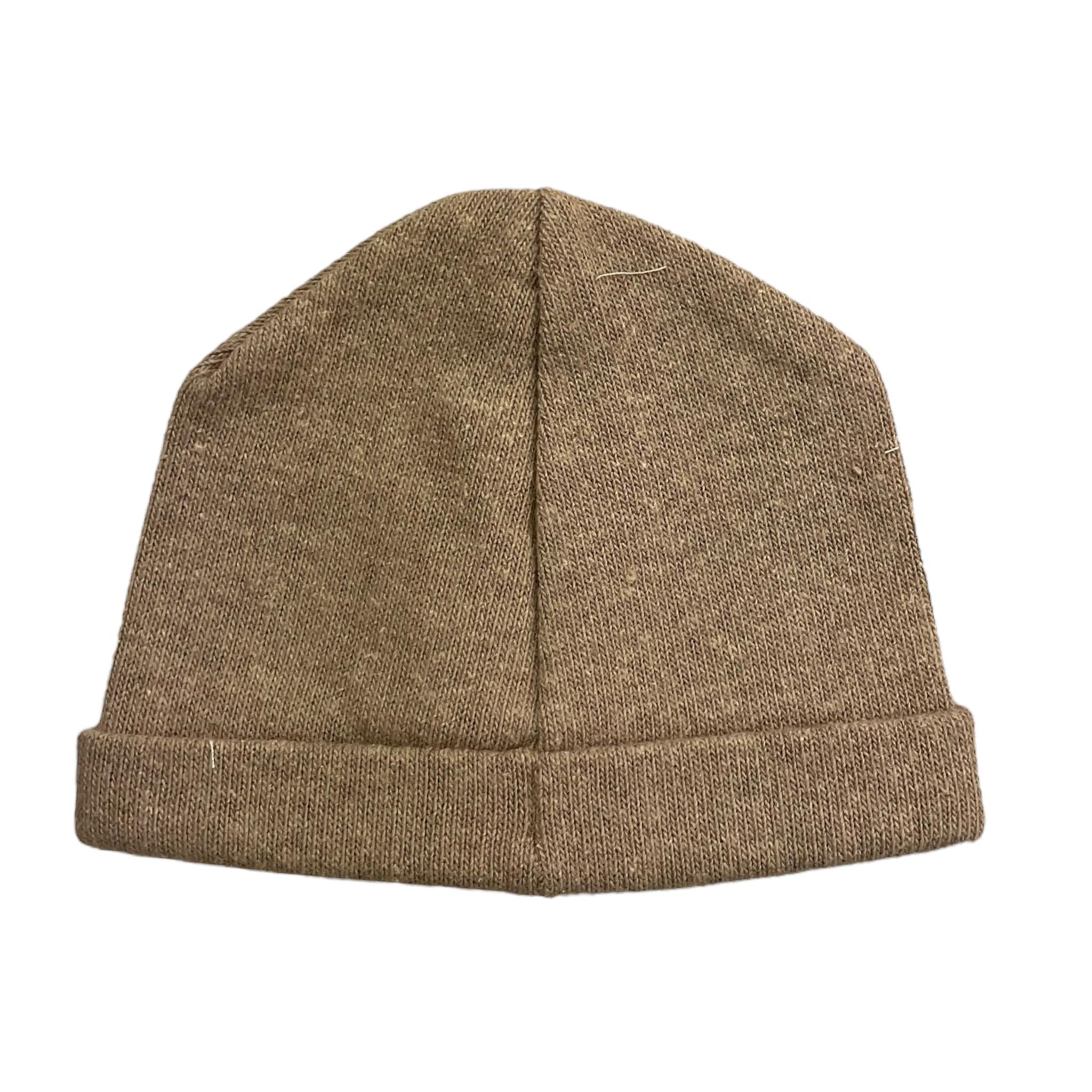 NINNAOH cappello tinta unita con logo Sabbia per Neonato I23225 SABBIA NINNAOH 