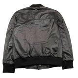 JOHN RICHMOND chiodo in pelle tinta unita con  bottoni Nero per Bambino RBA25230GB NERO JOHN RICHMOND 