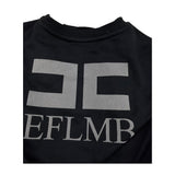 ELISABETTA FRANCHI abito giromanica tinta unita con felpa Nero/grigio per Bambina EFAB54 NERO/GRIGIO ELISABETTA FRANCHI 