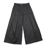 Alice Pi Black Palazzo Pants Solid Color for Girls