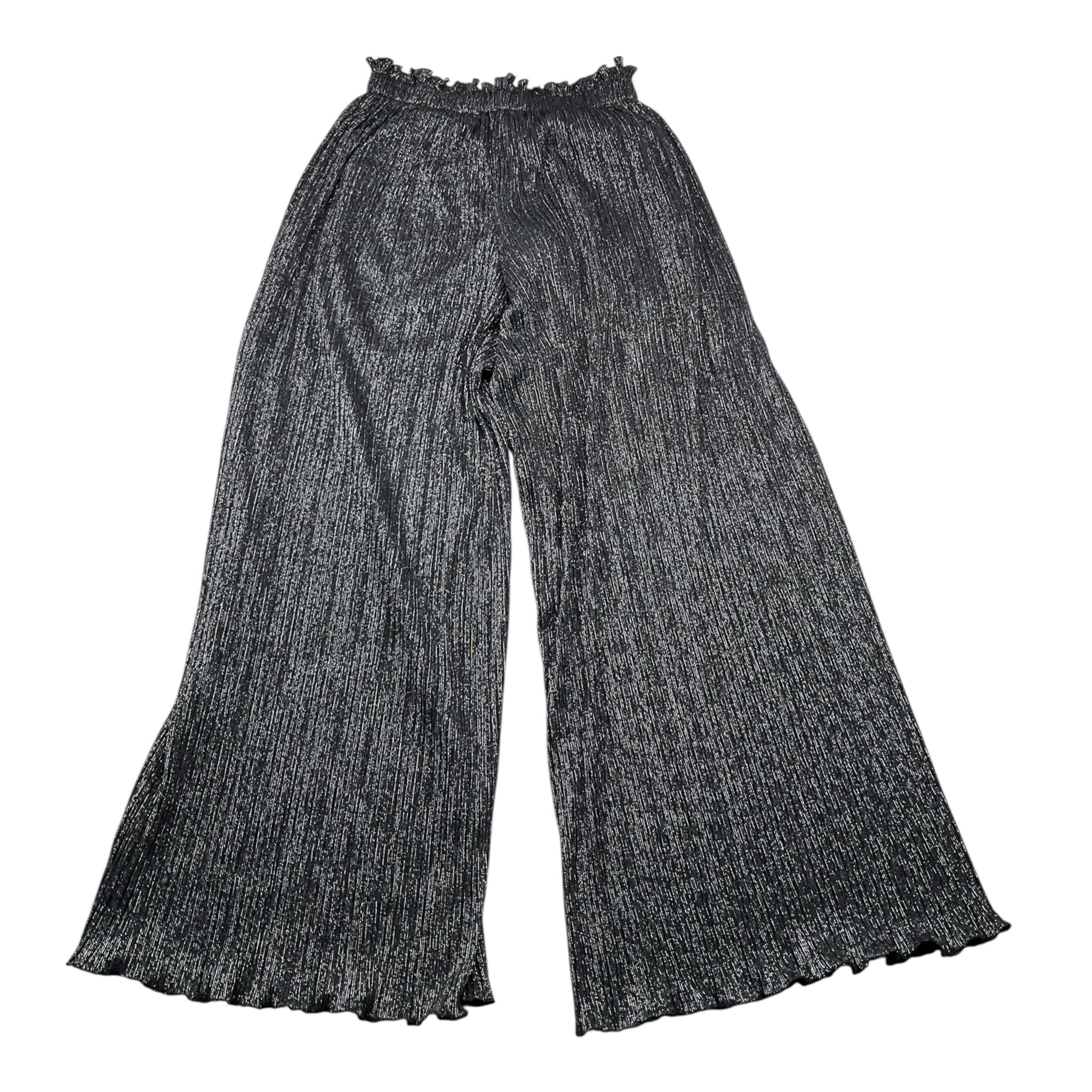 MONNALISA pantalone modello palazzo tinta unita Nero per Bambina 176405 NERO MONNALISA 