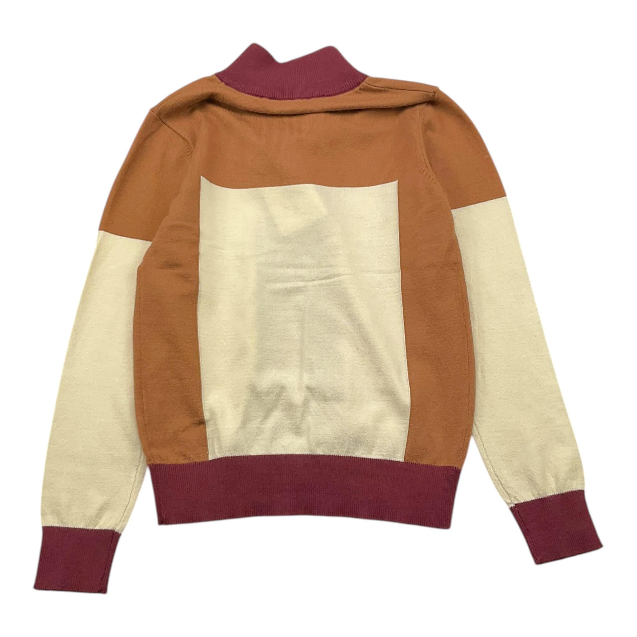 TRUSSARDI cardigan tricolore con bottoni Panna per Bambino TBA25048CD PANNA TRUSSARDI 