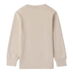 SARABANDA shirt girocollo tinta unita con stampa Beige per Bambino 0A148 BEIGE SARABANDA 