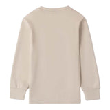 SARABANDA shirt girocollo tinta unita con stampa Beige per Bambino 0A148 BEIGE SARABANDA 