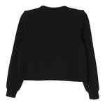 LIU JO felpa chiusa girocollo tinta unita con stampa  Nero per Bambina GF4161XX NERO LIU JO 