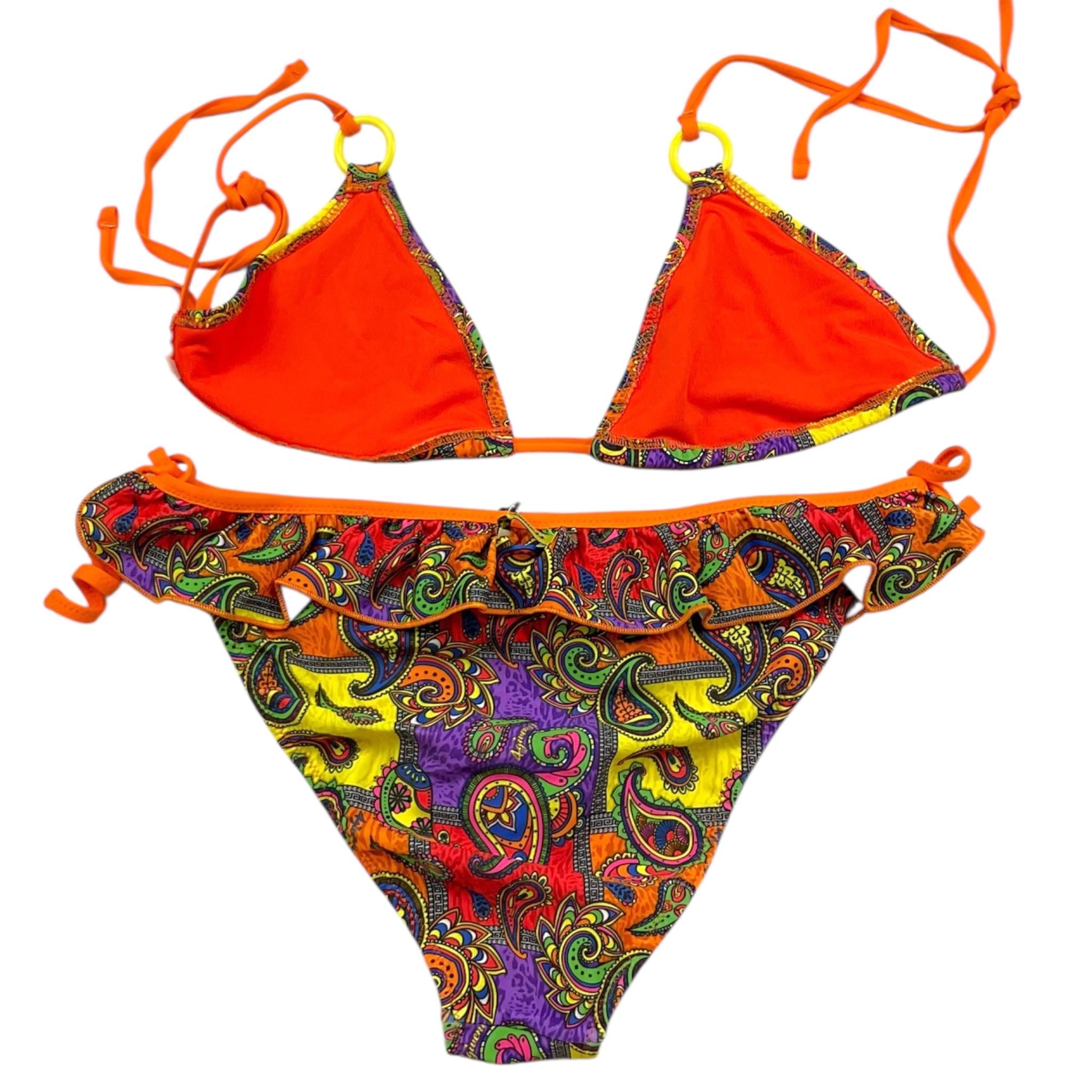 4Giveness Costume 2 Pezzi Triangolo-Slip con Fantasia per Bambina FGBG3901 MULTICOLOR 4GIVENESS 