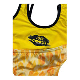 Just Cavalli Costume 2 Pezzi Fascia-Mutanda Tinta Unita per Bambina JGP26166CO GIALLO JUST CAVALLI 