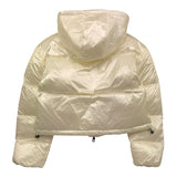 REFRIGIWEAR giubbino tinta unita con zip e cappuccio Panna per Bambina RWG961X PANNA REFRIGIWEAR 