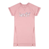 Levi'S Abito Tinta Unita Girocollo con Stampa per Bambina 4EH210 ROSA LEVI'S 