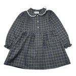 SAINT BARTH abito tinta unita con colletto Grigio per Bambina VITTORIA GRIGIO SAINT BARTH 