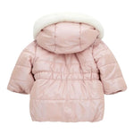 GUESS giubbino tinta unita con capuccio e zip Rosa per Neonata A4BL01WGJC0 ROSA GUESS 