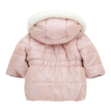 GUESS giubbino tinta unita con capuccio e zip Rosa per Neonata A4BL01WGJC0 ROSA GUESS 