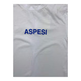 Aspesi Crewneck T-Shirt Solid Color With White Print For Boys