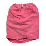 FUN & FUN gonna tinta unita con arricciature e zip Rosa per Bambina FNJSK13119 ROSA FUN & FUN 