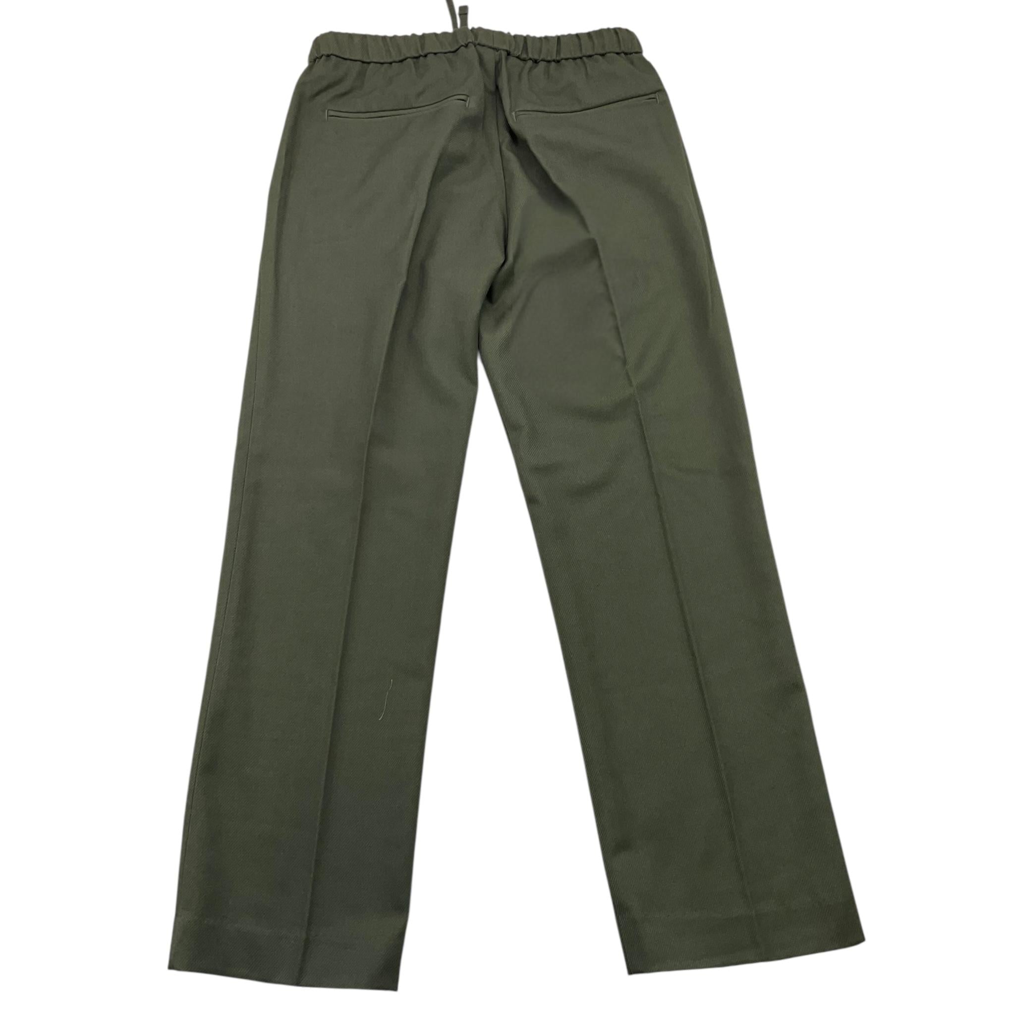 I'M BRIAN pantalone tinta unita con elastico in vita Verde per Bambino PA3080JX VERDE I'M BRIAN 