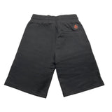 Refrigiwear Bermuda Shorts In Solid Color Tracksuit With Black Logo For Boys