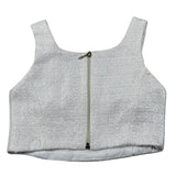 Fun & Fun Top Tinta Unita Giromanica per Bambina FNCBT01031 ARGENTO FUN & FUN 