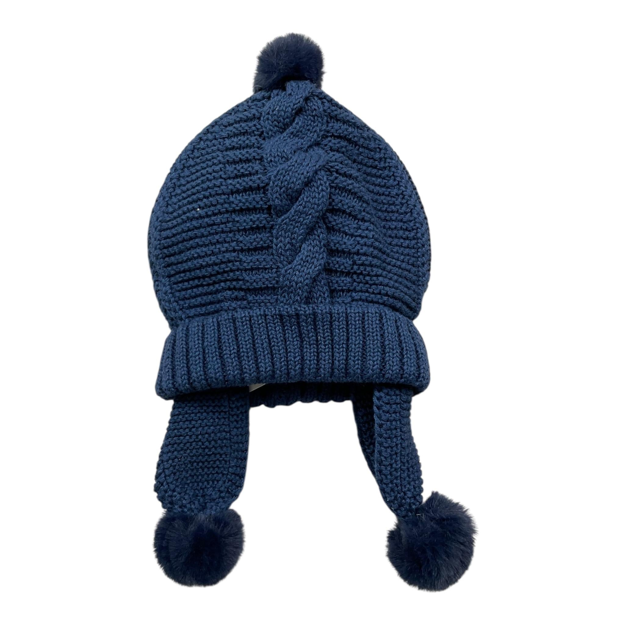 MAYORAL cappello tinta unita con pon pon Blu per Neonato 94333 BLU MAYORAL 