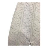 Wedoble Plain White Openwork Sleeveless Romper for Newborns