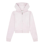 Juicy Couture Felpa Tinta Unita con Zip E Cappuccio per Bambina JBX6358 ROSA JUICY COUTURE 