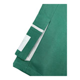 Emporio Armani Bermuda Solid Color With Elastic Waist And Pockets Green For Boys