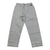 Aspesi Plain Trousers With Striped Pattern And Elastic Waist White For Boys