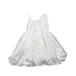 Alice Pi Abito Cerimonia Tinta Unita con Tulle per Bambina 2209 BIANCO ALICE PI 