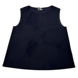 Il Gufo Canotta Girocollo Tinta Unita per Bambina P25TC091N0074 BLU IL GUFO 