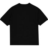 Emporio Armani T-Shirt Girocollo Tinta Unita con Logo per Bambino 7B000054 NERO EMPORIO ARMANI 