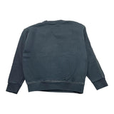 Disclaimer Solid Color Sweatshirt Print And Black Crewneck For Girls