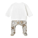 Mayoral Completo 2 Pezzi Shirt-Ghettina per Neonato 1559X BIANCO/BEIGE MAYORAL 