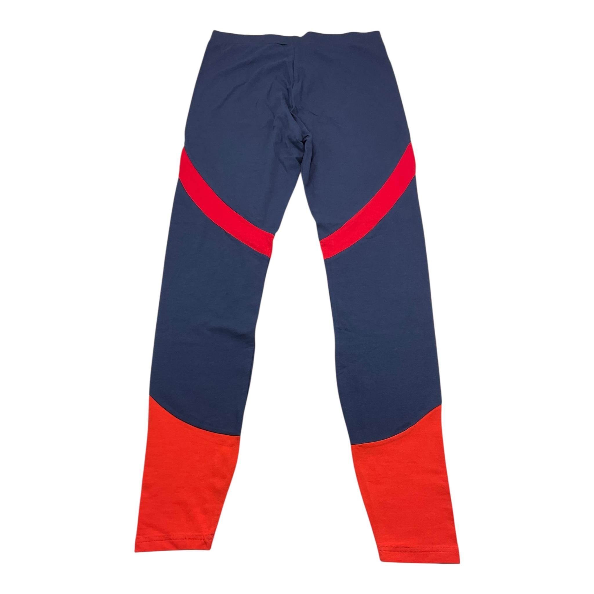 FILA leggins bicolre con logo Blu/rosso per Bambina 68054 BLU/ROSSO FILA 