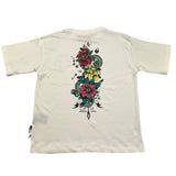 JOHN RICHMOND t-shrit girocollo tinta unita con stampa in contrasto Bianco per Bambina RGA25093TS BIANCO JOHN RICHMOND 