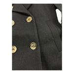 ELISABETTA FRANCHI cappotto modello mantella tinta unita Nero per Bambina EFCT003 NERO ELISABETTA FRANCHI 