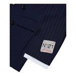 N°21 giacca tinta unita doppiopetto Blu per Bambino N21944 BLU N°21 