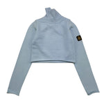 REFRIGIWEAR maglia tinta unita con collo alto Azzurro per Bambina RWG925 AZZURRO REFRIGIWEAR 