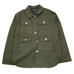 JOHN RICHMOND camicia manica lunga tinta unita con brillantini Verde per Bambina RGA25140CA VERDE JOHN RICHMOND 