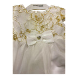 Guess Abito Tinta Unita Giromanica per Neonata A4RK23KBL00 BIANCO GUESS 