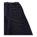 ONLY jeans tinta unita modello palazzo Nero per Bambina 15264770 NERO ONLY 