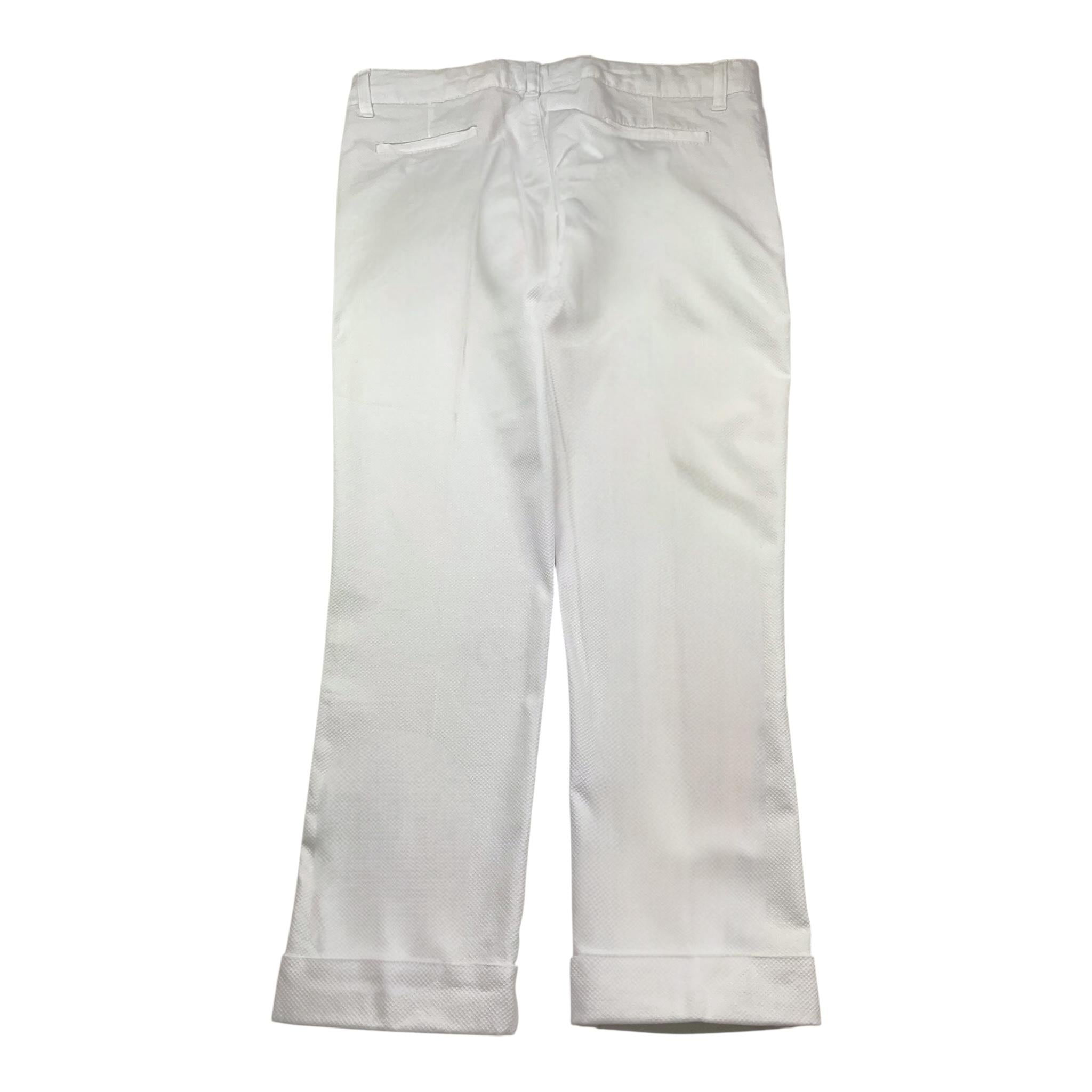 Saka Boy Pantalone Tinta Unita con Girovita Regolabile per Bambino PT6015J BIANCO SAKA BOY 