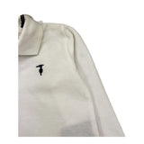 TRUSSARDI polo manica lunga tinta unita Bianco per Neonato TIA25022PO BIANCO TRUSSARDI 