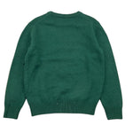 SAINT BARTH maglia girocollo tinta unita con stampa Verde per Bambino SBEXPRESS VERDE SAINT BARTH 