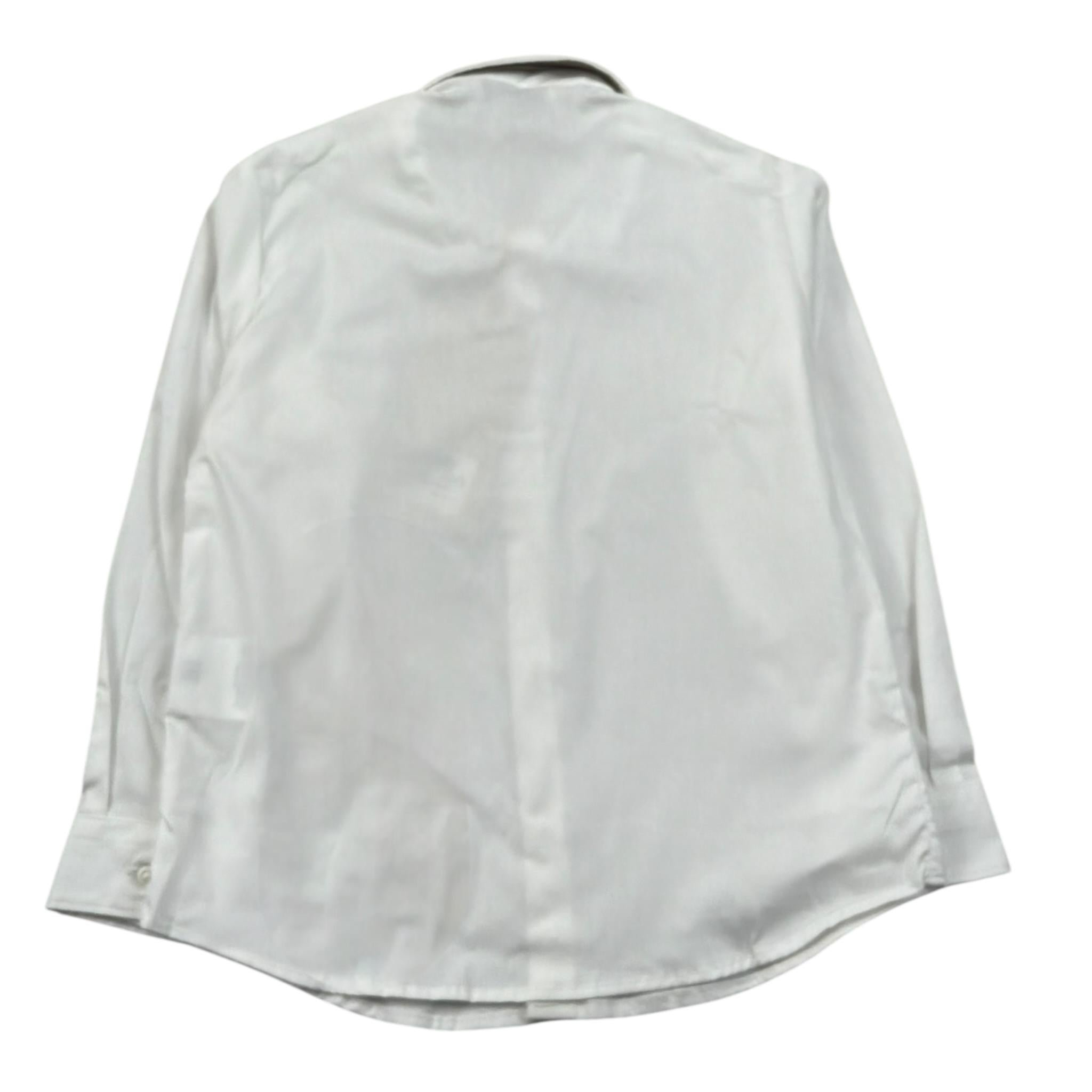 Manuel Ritz Camicia Manica Lunga tinta unita Bianco per Bambino MR2885 BIANCO MANUEL RITZ 