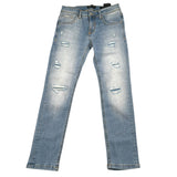 Antony Morato Jeans Tinta Unita con Girovita Regolabile per Bambino MKDT00064XX AZZURRO ANTONY MORATO 