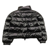 REFRIGIWEAR giubbino tinta unita con zip e cappuccio Nero per Bambina RWG960X NERO REFRIGIWEAR 